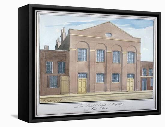 Lion Street Baptist Chapel, Off New Kent Road, Southwark, London, 1826-G Yates-Framed Stretched Canvas