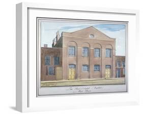 Lion Street Baptist Chapel, Off New Kent Road, Southwark, London, 1826-G Yates-Framed Giclee Print