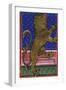 Lion, Symbol of the City of Brescia, Miniature from the Book of Privileges Manuscript-null-Framed Giclee Print