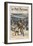 Lion-Tamer is Mauled Though Not Fatally During a Performance at the Paris Hippodrome-Meaulle-Framed Art Print