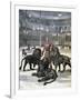 Lion Taming at the L'Hippodrome, Paris, 1891-Henri Meyer-Framed Giclee Print