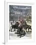 Lion Taming at the L'Hippodrome, Paris, 1891-Henri Meyer-Framed Giclee Print