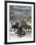 Lion Taming at the L'Hippodrome, Paris, 1891-Henri Meyer-Framed Giclee Print