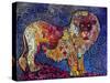 Lion The King-Oxana Zaika-Stretched Canvas