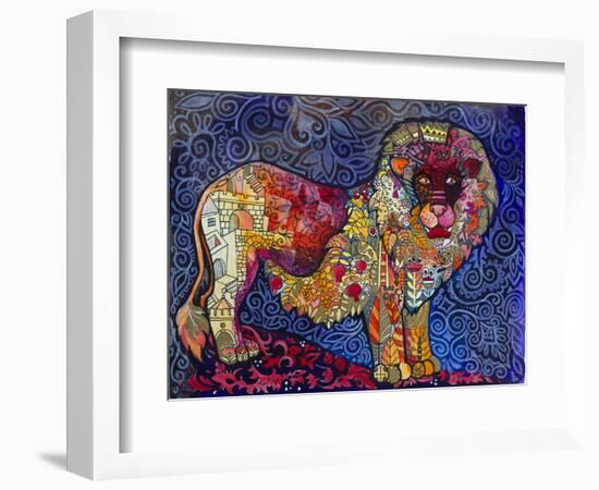 Lion The King-Oxana Zaika-Framed Giclee Print