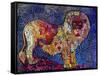 Lion The King-Oxana Zaika-Framed Stretched Canvas