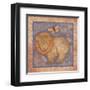 Lion-Beth Logan-Framed Art Print