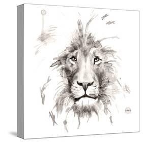 Lion-Philippe Debongnie-Stretched Canvas