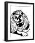 Lion-Sarah Corynen-Framed Giclee Print