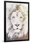 Lion-Paula Belle Flores-Framed Premium Giclee Print