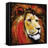 Lion-null-Framed Stretched Canvas