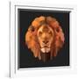 Lion-Lora Kroll-Framed Art Print