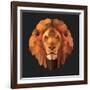Lion-Lora Kroll-Framed Art Print