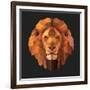 Lion-Lora Kroll-Framed Art Print