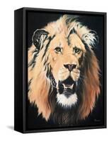 Lion-Vivien Rhyan-Framed Stretched Canvas