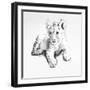 Lion-Vivien Rhyan-Framed Art Print