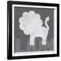 Lion-Lauren Gibbons-Framed Art Print