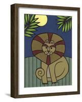 Lion-Denny Driver-Framed Premium Giclee Print