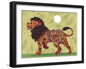 Lion-Teofilo Olivieri-Framed Giclee Print