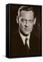 Lionel Barrymore, American Actor and Film Star-null-Framed Stretched Canvas