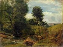 View on the River Sid, Near Sidmouth, C.1852-Lionel Constable-Laminated Giclee Print
