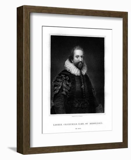 Lionel Cranfield, 1st Earl of Middlesex-G Parker-Framed Giclee Print