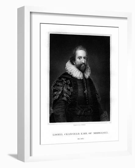 Lionel Cranfield, 1st Earl of Middlesex-G Parker-Framed Giclee Print