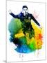 Lionel Messi I-Jack Hunter-Mounted Art Print