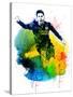 Lionel Messi I-Jack Hunter-Stretched Canvas