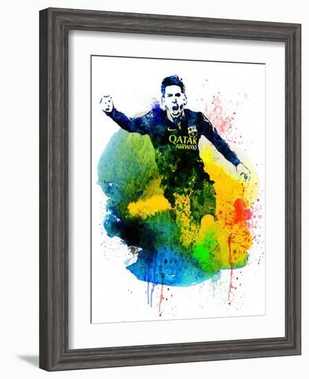 Lionel Messi I-Jack Hunter-Framed Art Print