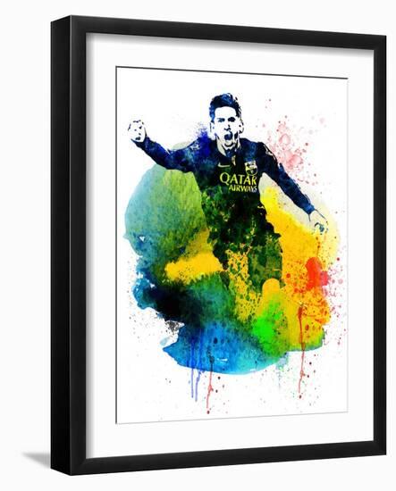 Lionel Messi I-Jack Hunter-Framed Art Print