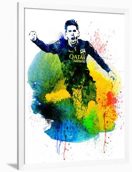 Lionel Messi I-Jack Hunter-Framed Art Print