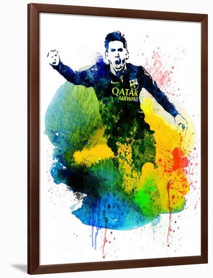 Lionel Messi I-Jack Hunter-Framed Art Print