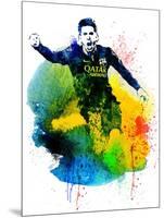 Lionel Messi I-Jack Hunter-Mounted Art Print