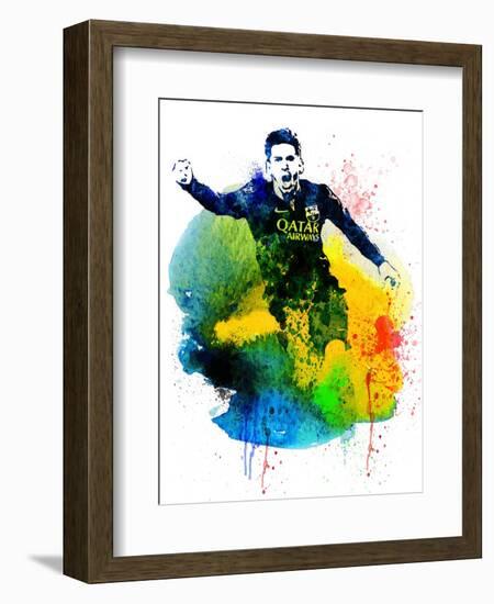 Lionel Messi I-Jack Hunter-Framed Art Print