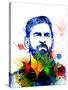 Lionel Messi-Jack Hunter-Stretched Canvas