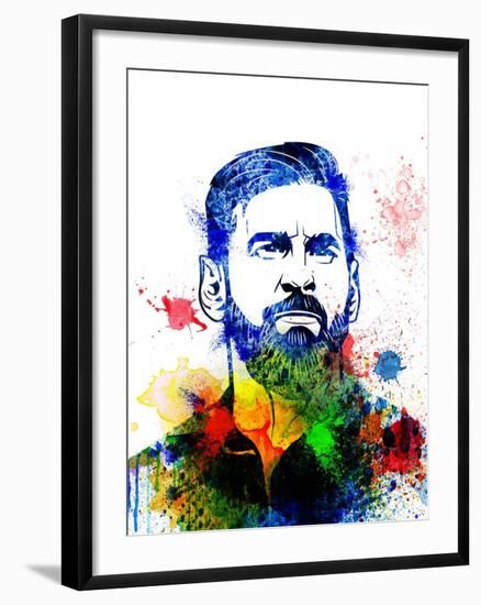 Lionel Messi-Jack Hunter-Framed Art Print