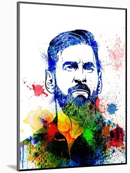 Lionel Messi-Jack Hunter-Mounted Art Print