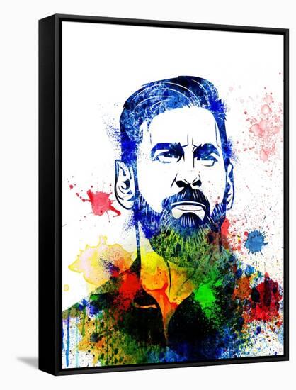 Lionel Messi-Jack Hunter-Framed Stretched Canvas