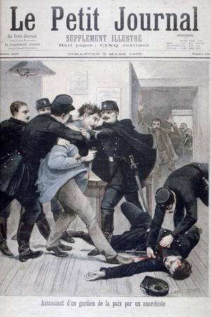 Assassination of a Policeman by an Anarchist, 1895