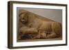 Lioness Attacking a Bull, Relief, Probably Part of the Original Parthenon, 570 B,C, Athens-null-Framed Giclee Print