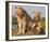 Lionesses on the Look Out Full Bleed-Martin Fowkes-Framed Giclee Print
