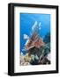 Lionfish (Pterois Miles)-Reinhard Dirscherl-Framed Photographic Print