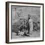 Lions Attacking Martyrs-null-Framed Giclee Print