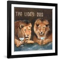 Lions Den-Will Bullas-Framed Giclee Print