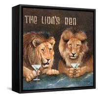 Lions Den-Will Bullas-Framed Stretched Canvas