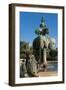 Lions' Fountain in Bloomfield Garden-null-Framed Photographic Print