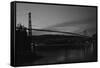 Lions Gate Bridge, Burrard Inlet, Vancouver, British Columbia-Paul Souders-Framed Stretched Canvas