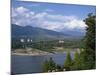 Lions Gate Bridge, Vancouver, British Columbia, Canada, North America-Harding Robert-Mounted Photographic Print