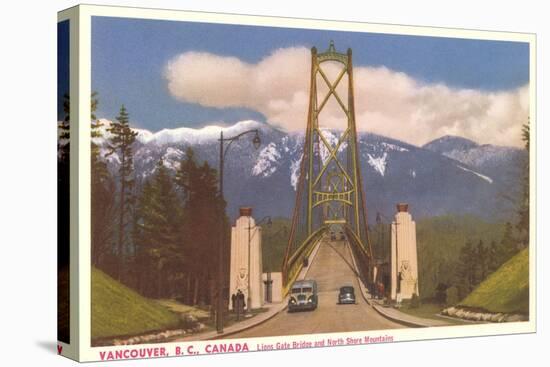 Lions Gate Bridge, Vancouver, British Columbia-null-Stretched Canvas